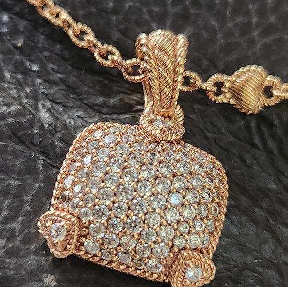 Judith RIPKA rose Gold Necklace - Picture 3 of 7